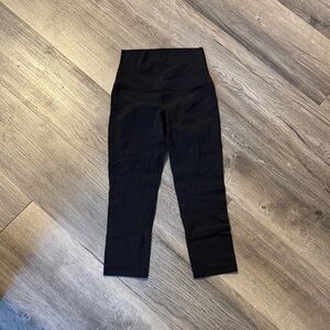 Lululemon Athletica Black Capris
